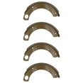 thumbnail image 2 of RAParts Set of (4) Brake Shoes Fits Massey Ferguson 178 35 231 175 135 50F 240 20D 241 165 50H 240P, 2 of 9