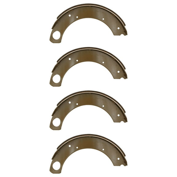 1810345M91 Qty. 2: Pair of Brake Shoes Fits Massey Ferguson