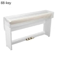 thumbnail image 1 of 61 76 88 Keys Digital Piano keyboard Dust Cover Transparent Frosted Piano Cover, 1 of 5