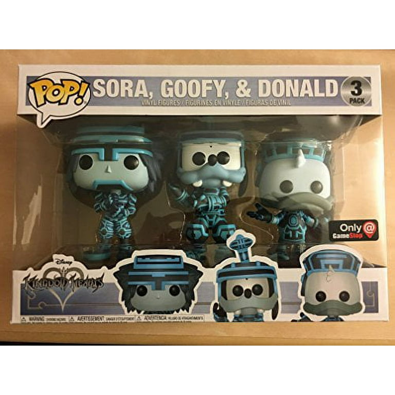 Funko POP! Disney Sora, Goofy & Donald Vinyl Figure 2-Pack