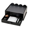 Black Leather 23-Piece Combination Conference Room Set
