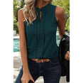 thumbnail image 4 of Top Sin Mangas con Cuello en V de Color Liso para Mujer, Verde Oscuro, Talla XL, 4 of 8