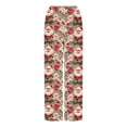 thumbnail image 7 of ClodeEU Women's Christmas Print Flannel Pants With Pockets ,Elastic Waist Pant With Drawstring ,Fashion Loose Pant Multicolor 03,Womens Plus L, 7 of 7