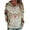 Gray, variant on Honeeladyy Sales Online Womens Leopard Cactus Hoodies with Pocket Tunic Tops Tie Dye Sweatshirt Casual Long Sleeve Graphic Tee Hooded