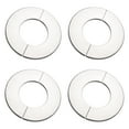 thumbnail image 1 of Unique Bargains Wall Split Flange Stainless Steel Round Escutcheon Plate for 35mm Diameter Pipe 4Pcs, 1 of 6