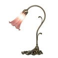thumbnail image 6 of Meyda Tiffany 51594 15" Tall Gooseneck Table Lamp - Brass, 6 of 7