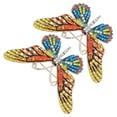 thumbnail image 3 of Broche, 2 piezas Broche de mariposa Broche Pin Insignias Broche de mariposa Muy versátil, 3 of 12