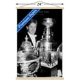 thumbnail image 3 of Wayne Gretzky - Trophies Wall Poster with Wooden Magnetic Frame, 22.375" x 34", 3 of 3
