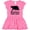 Raspberry with Polka Dots, variant on Inktastic Bozeman, Montana Black Bear Silhouette Gift Baby Girl Dress