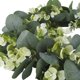thumbnail image 2 of Corona verde de 13 pulgadas para puerta de entrada, corona de eucalipto, decoración de granja, corona artificial de granja, corona verde de primavera y verano para pared de todas las estacio, 2 of 5