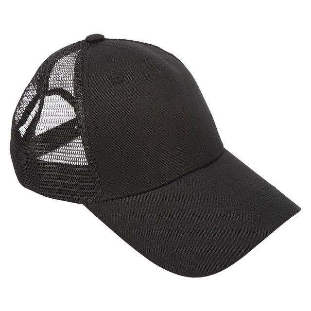 Gorra Ajustable Nikou para Hombre y Mujer Negro 56-64cm