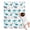 LightBlue Dinosaurs Eggs, variant on LightBlue Dinosaurs Eggs Pattern Blanket,Comfortable Soft Flannel Throw Blanket,All Season,Warm Lightweight Blankets for Sofa Bed Couch Living Room Chair,30"x40"