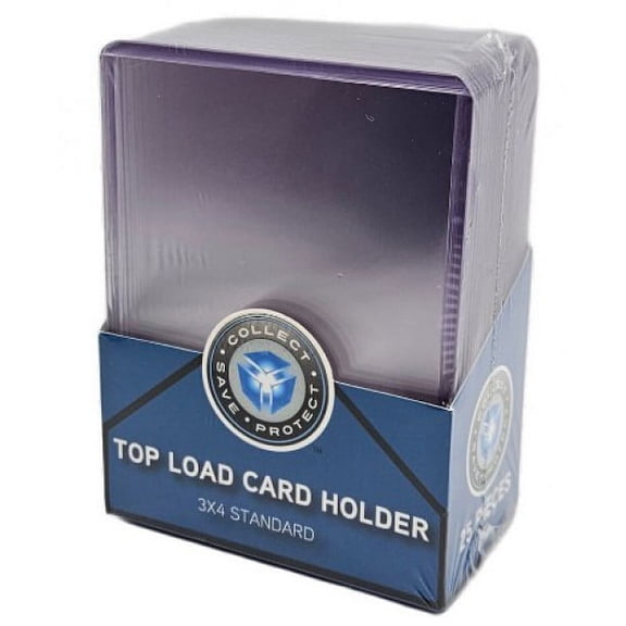 Collect Save Protect Top Load Card Holder 3X4 Standard 3X4 Standard (25 CT)