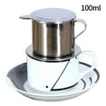 thumbnail image 1 of Lefu Vietnamese Stainless Steel Coffee Filter Cup Vietnamese Coffee Drip Pot, 1 of 9