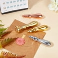 thumbnail image 4 of 1Set Brass Wax Seal Stamp and Handle Sets Butterfly Pattern for Envelope Invitation Embellishment Decoration, 4 of 7
