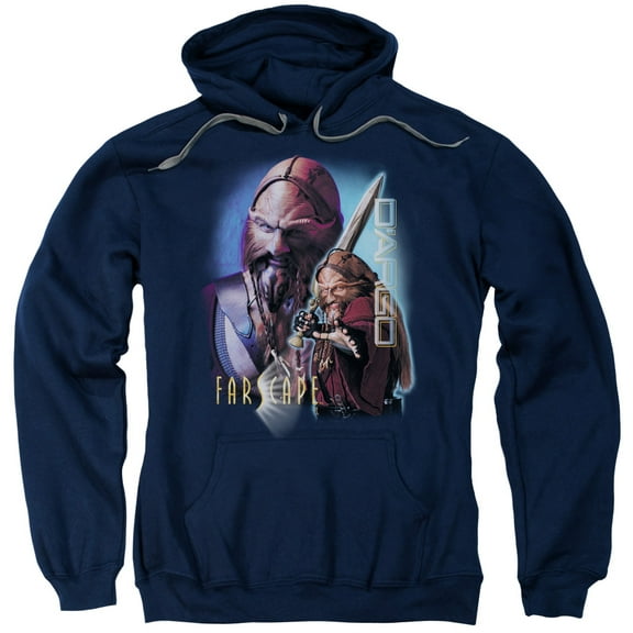 Farscape D'Argo Adult Pullover Hoodie Sweatshirt Navy