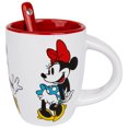 thumbnail image 3 of Disney Minnie Mouse Classic Poses Ceramic Espresso Mug with Spoon, 3 of 5