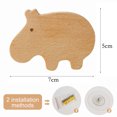 thumbnail image 1 of Ganchos de madera de animales para decoración de habitación, gancho para llavero de pared, gancho para abrigo, puerta de casa, gancho de madera, accesorios de cocina, 1 Uds., 1 of 5