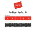 thumbnail image 3 of Men's Hanes 7764W6 Premium Cotton Full-Cut White Briefs - 6 Pack (White 2XL), 3 of 4
