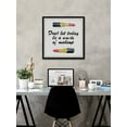 thumbnail image 5 of Marmont Hill Don't Let Today Be a Waste of Makeup III Framed Wall Art, 5 of 6
