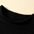 thumbnail image 4 of MOJOGO Mock Neck Tops for Women Solid Long Sleeve Pullover Tops Casual Trendy Tunic Base Layer Black 2XL, 4 of 4