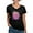Black, variant on CafePress - Ukraine Kiev Flag Coat Of Arms Home East G T Shirt - Women's V-Neck Dark T-Shirt