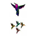 thumbnail image 1 of Decoración del Jardín Baoblaze Escultura decorativa de colibrí Pared del arte del colibrí, 1 of 8