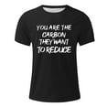 thumbnail image 4 of Qertyioot Coupe Classique Léger T-Shirt à Manches Courtes Imprimé à Col Rond pour Homme Décontracté Mode Hauts, 4 of 4