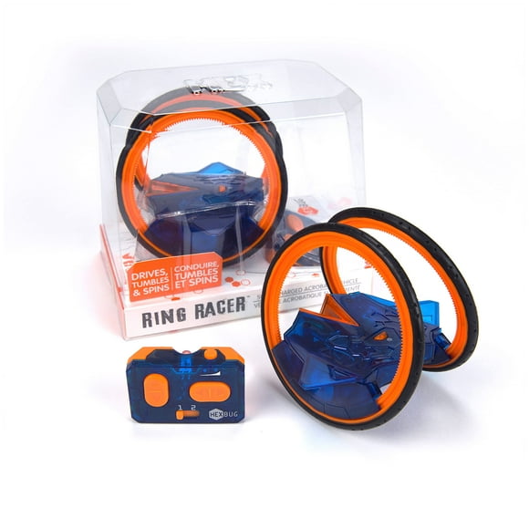 Robot de juguete con control remoto HEXBUG Ring Racer para niños mayores de 8 años