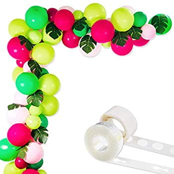 Tropical Hawaii Party Decorations Balloons 75 Pack Balloon