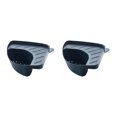thumbnail image 3 of facefd 1/2/3 Kitchen Triangular Sink Strainer Drain Vegetable Fruit Drainer Basket dark blue 2PCS, 3 of 6