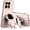 Pink, variant on Compatible with Poco X6 Pro Case with Plating Creative Astronaut Cartoon Holder Pink, for Xiaomi Poco X6 Pro Phone Case Silicone Shockproof Stand Soft TPU Protective Slim Cover (Black)
