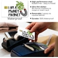thumbnail image 5 of I Am A Money Magnet Credit Card Sticker Decal,Vinyl Stickers for Debit Credit Cards, Cute Waterproof Skins Cover for Bank, EBT, Key, Transportation, ID 4 Pack, 5 of 7