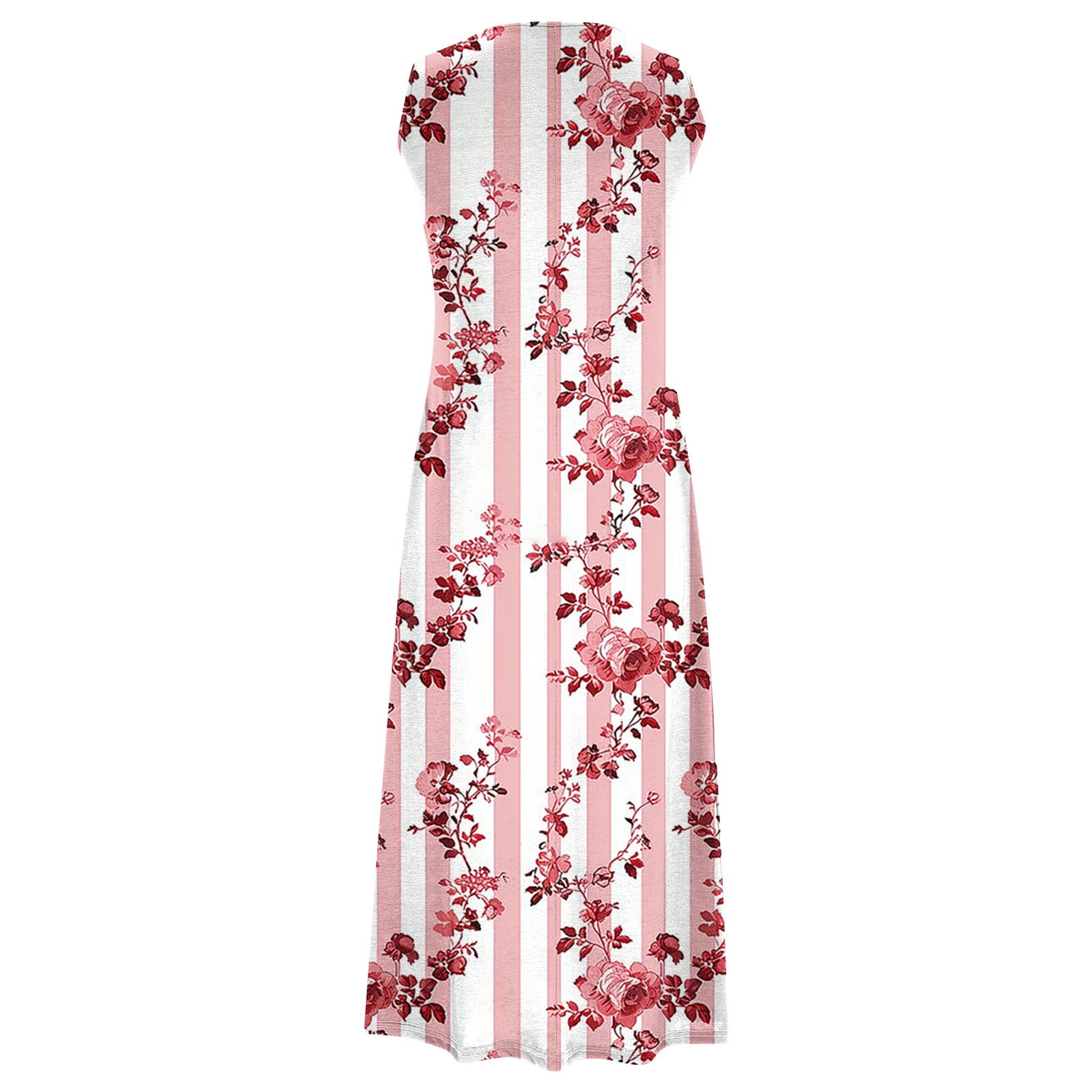 Women Dresses for Special Occasions Summer Two-Piece Printed V-Neck Elegant A Line Tank Dress And Half Sleeve Cardigan Tops Set Suit Plus Size Ladies Skirt Party Elegant UK For Prom