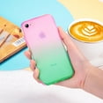 thumbnail image 6 of ULAK iPhone 8 & iPhone 7 & iPhone SE 2022/2020 Case for Girls, Stylish Bling Anti Scratch Protective Phone Case for iPhone 7/8/SE 3rd 2nd Generation, Pink Green, 6 of 8