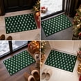 thumbnail image 7 of Christmas Tree Decor Welcome Mat, 29.52x17.71 Inch Xmas Green Door Mat for Home Entrance, Rustic Farmhouse Winter Christmas Floor Mats for Front Outdoor Indoor Entryway Rug, 7 of 7
