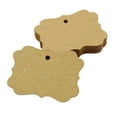 thumbnail image 2 of 100 Pcs Scallop Edges Cardstock Hang Tag Wedding Party Favor Gift Tags With Free Natural Jute Twine - Colors Available, 2 of 5