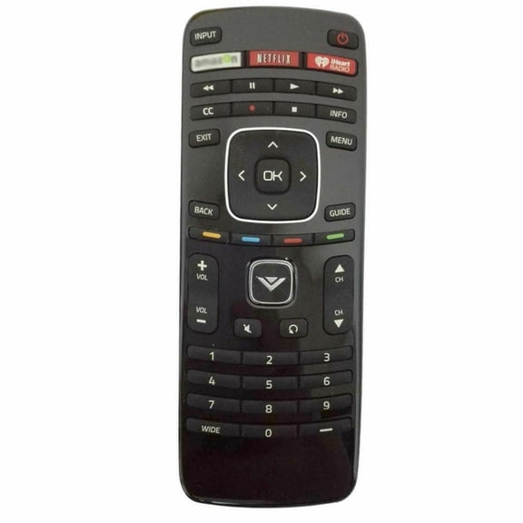 New XRT112 Remote for Vizio TV D650I-B2 E320I-B1 E390I-B0 iHeart Radio NETFLIX