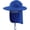 Bright Blue, variant on Prefer Mens UPF 50+ Sun Protection Cap Wide Brim Fishing Hat with Neck Flap Sun Hat for Men Women