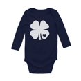 thumbnail image 1 of Tstars Boys Unisex Clover Heart Infant Outfit St Patricks Day Irish Shamrock St Patricks Day Cute Shirts Gift for Boys Irish Shirt Pride Proud Irish Baby Long Sleeve Bodysuit, 1 of 6