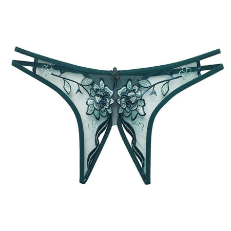 Womens Crotchless Underwear Cheeky Panties One Size Secy Panties Womens Lingerie Sexy Crotchless