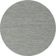 thumbnail image 1 of Ahgly Company Machine Washable Indoor Round Contemporary Gray Area Rugs, 4' Round, 1 of 7