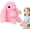 Pink, variant on Realistic Rabbit Toy Electronic Sing Dance Repeat Words Interactive Plastic Plush Toy for 3+ Easter Gift (Gray)