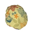thumbnail image 2 of Disketp Floral With Butterflies Shower Caps,Reusable Shower Cap For Women, Double Layer Waterproof Hair Cap, Large Size For All Hair Lengths,For Girls Spa Home Salon Use, 2 of 9