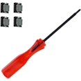 thumbnail image 1 of HUGFEGWE 4Pcs 4-Pin Touch Screen Connector Ribbon Port Socket for Nintendo New 3DS XL/LL 3DSLL New3DSXL Replacement with Y Screwdriver Tool CJB91-114281, 1 of 6