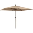 thumbnail image 6 of Elite 6.5x10Ft Rectangular Patio Umbrella, Fade-Resistant Acrylic, Steel Frame, 6 of 7