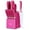 Pink, variant on Hecef 15-Piece Knife Set with Premium Carbon Stainless Steel Dishwasher Safe Rustproof Sharp Blades