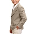 thumbnail image 5 of OGLCCG Boys Blazer Kids Suit Jacket Double Breasted Sport Coat for Boys Formal Dress Jacket for Birthday Graduation Wedding Party Size 1-14, 5 of 8