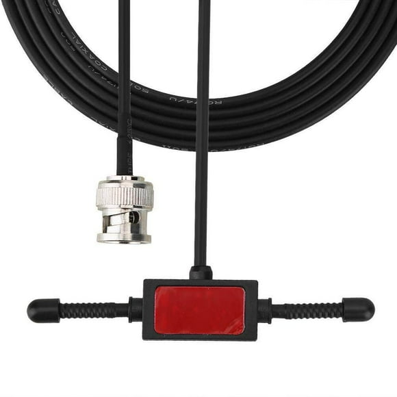 10ft Mobile Full-Band Car Scanner Radio Antenna Glass Mount w/ BNC Connector