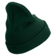 thumbnail image 3 of Coast Gurad Veteran Embroidered 12 Inch Long Knitted Beanie - Dk Green OSFM, 3 of 5